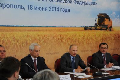 Владимир Путин: "Сельскохозяйственная отрасль развивается уверенно"