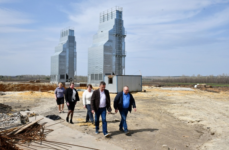 В Пензенской области хозяйство строит зернокомплекс